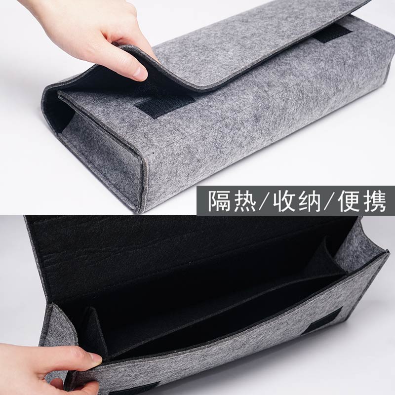 卷发棒专用收纳包隔热袋防烫v防尘保护美发直发烫发器电夹板收纳