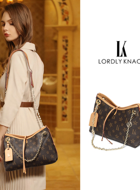 LK正品包包2026新款女士轻奢通勤腋下包高级感链条包大容量斜挎包