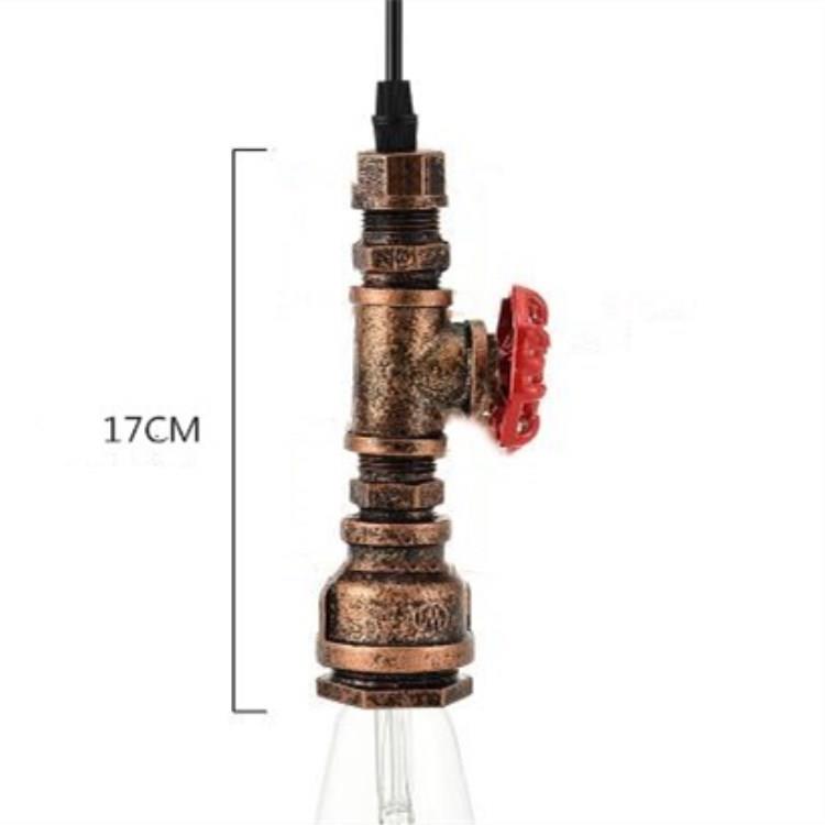 复古水管灯 工业风酒吧手雷灯 创意咖啡厅个性餐厅水管吊灯