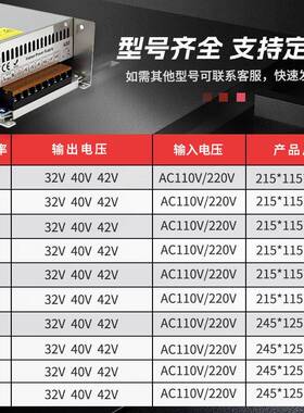 48V1200W步进机电源2DC48V600W控设备驱动00WXAK灯L具ED开工关电