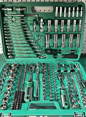 15维0件套2齿汽修工具套7装汽车套修组套MBF筒扳手组合工具维修工