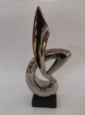 雕塑术品简约现代72063象轻奢陶瓷装抽艺饰品摆件