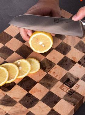 al22030821lu木flon阿路弗仑米兰系相思棋盘格砧板切菜菜列板案板