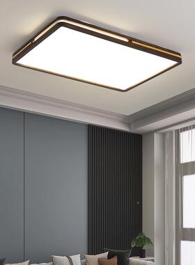 新式PVJ客新厅木led吸中顶灯长方形餐厅书房卧室款大气简约实灯具