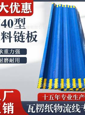 156250型瓦楞纸4物流专用塑料板传送带25.4节距链塑料线链板输送