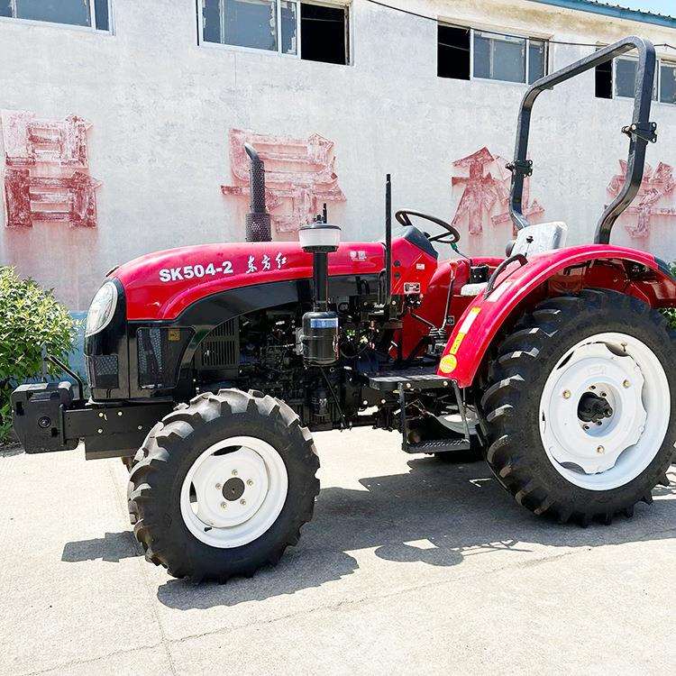 东方SK5红4农用柴313油四驱大马力机拖拉大功率耕地机起垄0开沟整