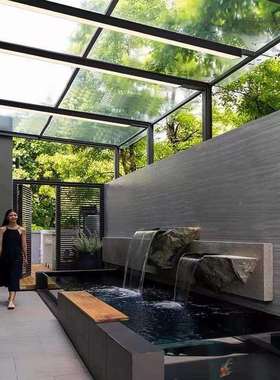 玻阳光房专用灯LED长条41756天灯阳台璃车露屋库檐雨棚庭院超亮吸