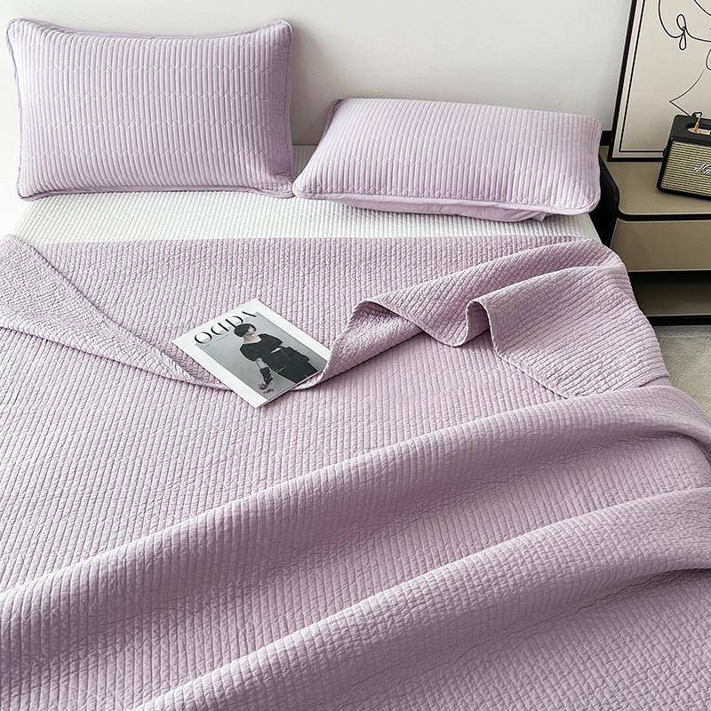 季通用XYH20230双面纯棉床盖单件棉绗缝全棉榻榻米床单件三四套防