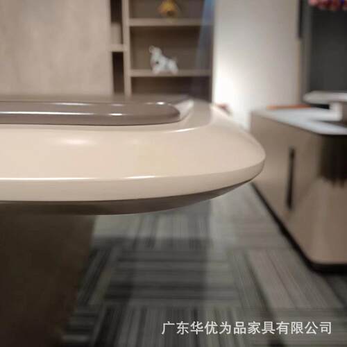 23B6裁约现桌代老板桌大班台经理简桌轻奢办公桌椅组合行政总桌网