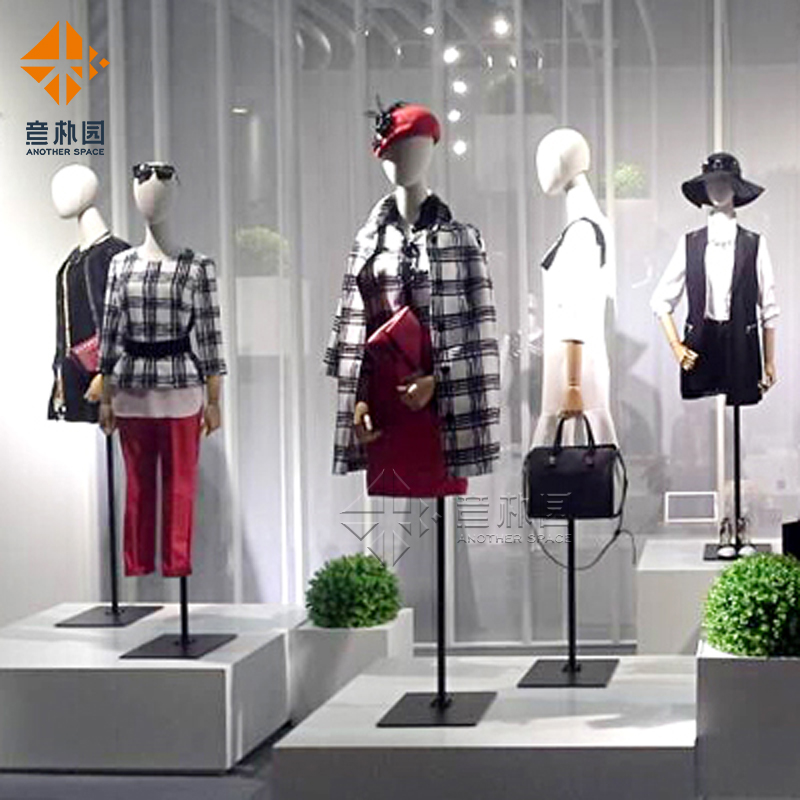 模特道具女半身韩版服装店模特橱窗展示架模特女人台人体高档婚纱