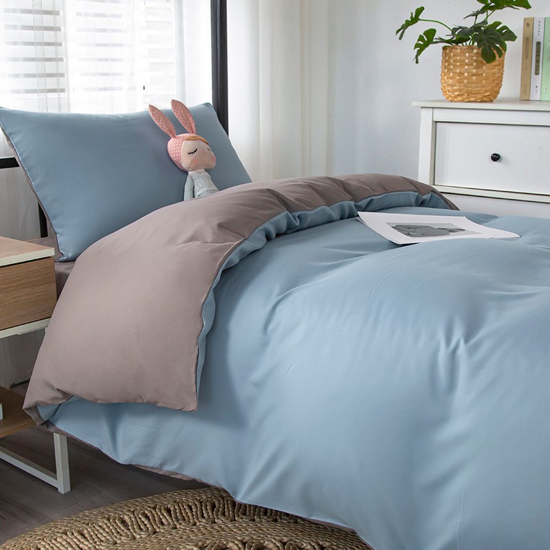 学生宿舍三件套六寝室床垫被套枕套床F单枕芯寝室大学生高中上下