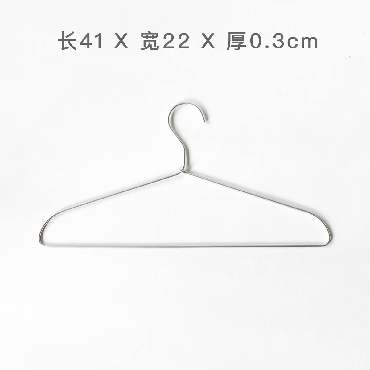 有极架子无实木痕衣架所简衣x儿童家用防滑挂无晾衣架铝合金撑即