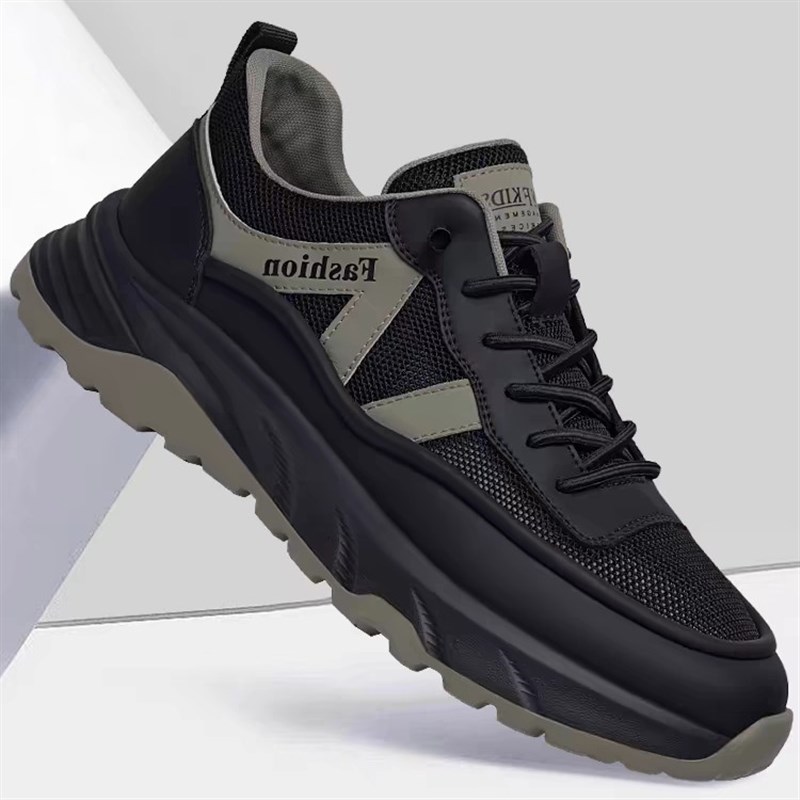 网鞋男2024夏季新款透气防臭潮流百搭鞋子男士软底轻便休闲运动鞋