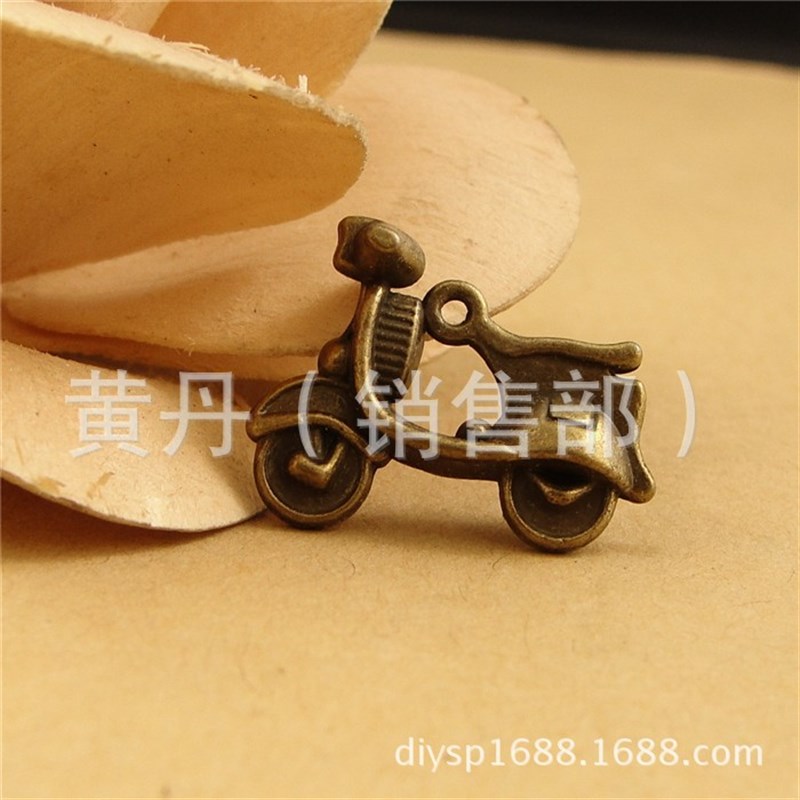 A1024 厂家 2.6克 复古摩托车配件 手工DIY饰品 手机饰品 60个/包