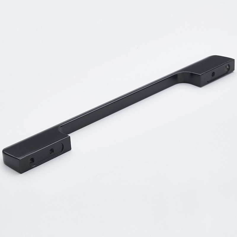 1米加长大拉手欧式简约衣柜厨柜门黑色门把手抽屉酒柜小拉手