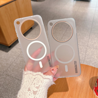 【柔砂透色】适用OPPOFindX8新品手机壳FindX8Pro磁吸X8s透明硬壳X8Ulta镜头保护X8sPlus防摔FindX7男女外壳