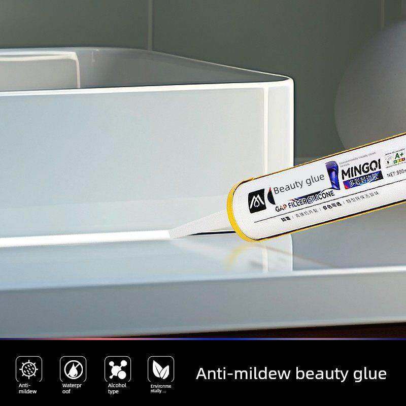 环保型酒精玻璃胶防水防霉封边胶厨房浴室面盆马桶水槽缝美容胶,基础建材,密封胶,淘宝优惠券,粉丝福利购,淘宝优惠卷