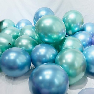 Multicolor Mermaid Chrome Latex 极速30pcs BalloZons 12inch