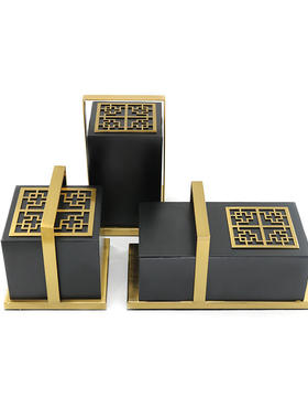 极速家居新中式屏风客厅s入门玄关摆件柜子客厅置物架装修饰品创