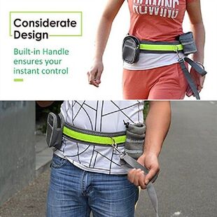 新品Pet Dog Cat Elastics Reflective Belt Running Jogging Lea