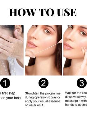 极速20 fios facjiais da protena dos pces com a linha absor