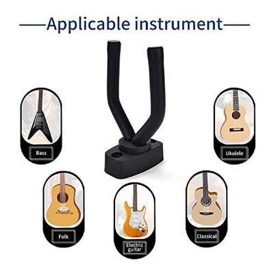 新品5-20Pcs Guitar Holder vWall Mount Stand Guitar Display W