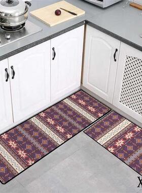 新品Long Kitchen Moat Bath  Floor Mat Doormat Absorbent Rug