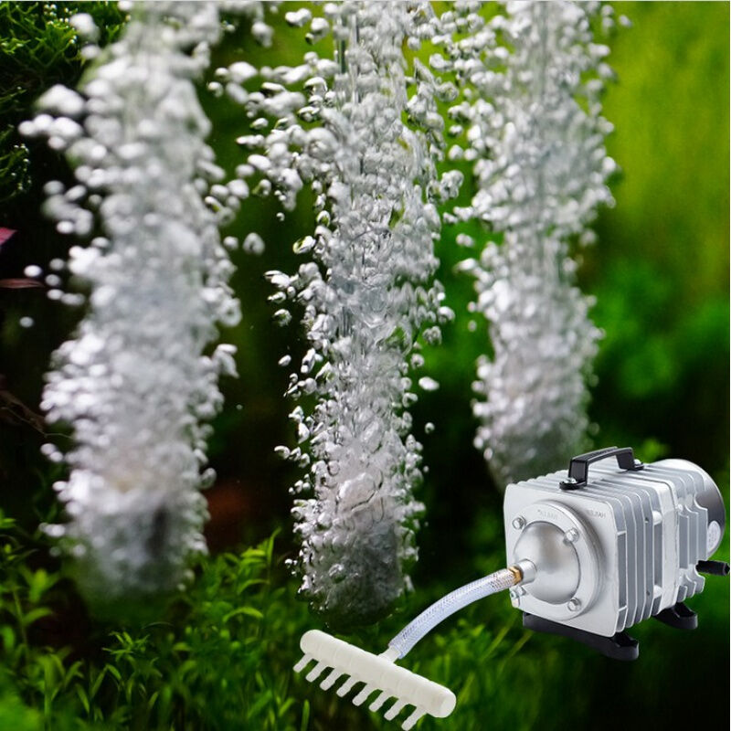 极速CO-380水产电磁式气泵增氧冲D氧泵鱼缸海鲜鱼池鱼塘增氧气泵C