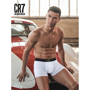 内裤 男士 男生运动潮流裤 衩透气四角裤 CR7官方正品 平角内裤 C罗同款