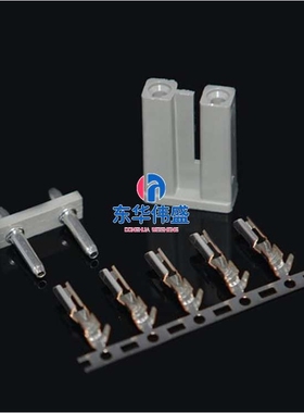 TJC1连接器 10-8.0MM间距 1P 2P 3P 4P 直针座 接插件 连接器