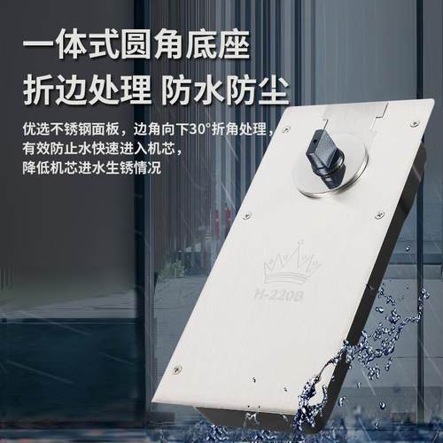 厂家直销H-220B地弹簧重120KG无框玻璃地弹门木门配件不定位可选