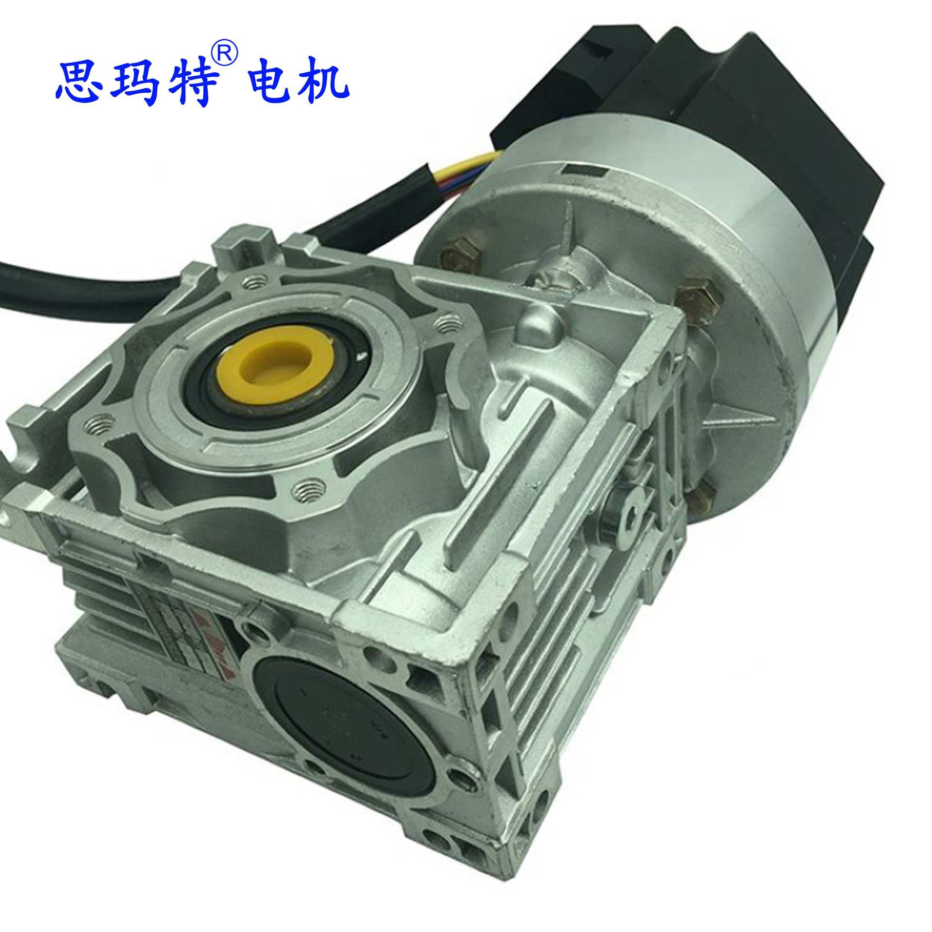 86mm 无刷电机配特殊IEC法兰， 可装标准NMRV 齿轮箱