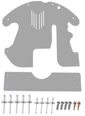 适用10-15普锐斯Pruis催化转换器护板护板 可定/制图案