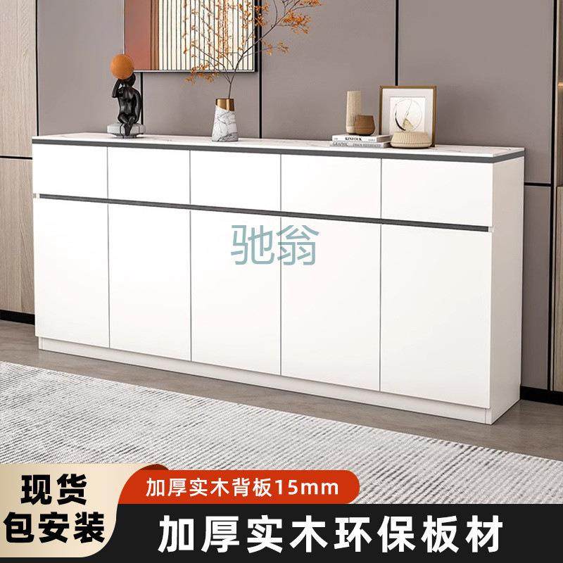 FN6加厚实木餐边柜现代简约轻奢岩板厨房橱柜客厅靠墙边柜置物柜,鲜花速递/花卉仿真/绿植园艺,其它园艺用品,淘宝优惠券,粉丝福利购,淘宝优惠卷