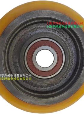 林德电动车支撑轮脚轮0009933800 LINDE液压机械辅助轮从动轮胎