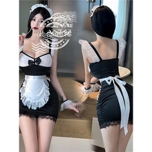 二次元女仆装cos可爱女佣女装大佬lolita连衣裙洛丽塔cosplay服装