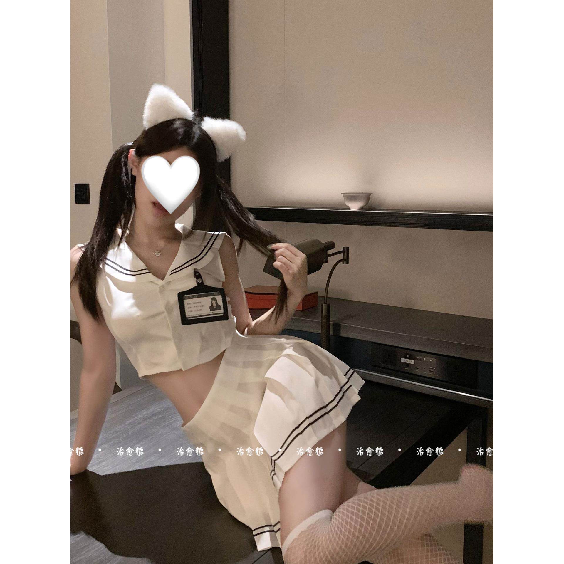 学院风jk短裙制服套装cosplay