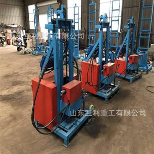 小型移动液压家用钻井机 农用柴油动力灌溉打井机 便携式水井钻机