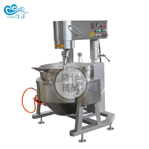 多头火锅底料行星搅拌炒锅 保证锅内无任何搅拌盲点 一键翻锅