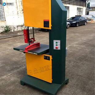 木工开料锯木带锯机 圆木四方木曲直线锯切机 实木家具细木工带锯