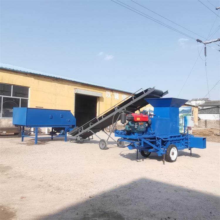 玉米秸秆粉碎压块机 小麦秸秆打包套袋机 新疆牧草打包装袋机,农机/农具/农膜,农用防护器具,淘宝优惠券,粉丝福利购,淘宝优惠卷