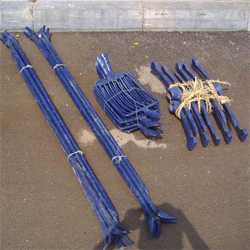 羊角撬棍铁道撬杠 撬棒起钉器消防撬棍铁路撬 铁道工具道钉撬棍