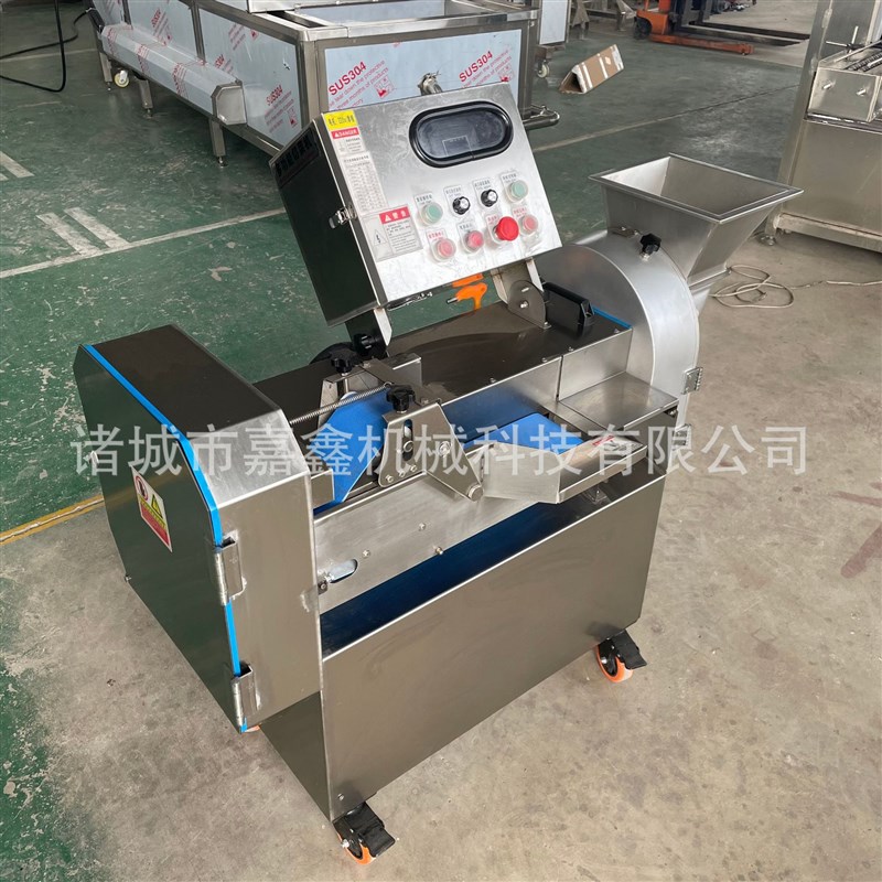 牛蒡切段机 全自动双头天麻切片机 不锈钢双速双控洋葱切圈机