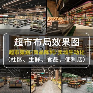 超市布局设计便利店布局手机店服装店布局设N计店铺布局设计效果