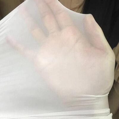 包邮白色四面弹力薄透氨纶布料打底内衣面料摄影场景拉伸布展道具