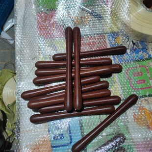 红铁木鼓棒鼓槌实木传统工M艺结实耐用打鼓棒