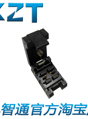 推荐 3225-4PINp晶振老化座 3.2*2.5 晶振翻盖探针测试座工厂