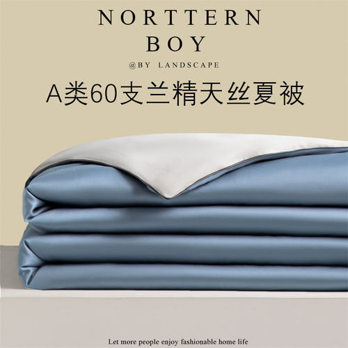 A类60支兰精天丝Tencel夏被