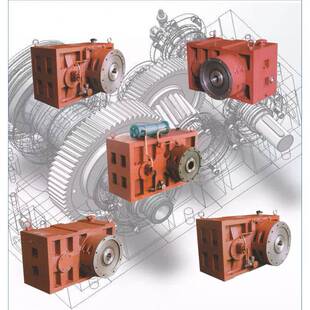 厂家直供齿轮螺杆减速箱塑料减速电机箱减速器硬齿面传动变速箱