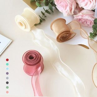 Meters Flower Yarn Ribbon Fishtail RSnow 極速10 Roll